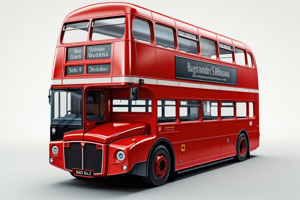 London bus transportation vehicle double decker bus.