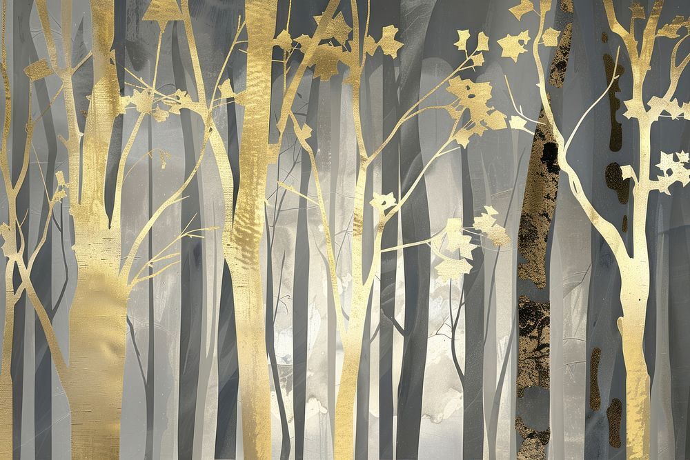 Forest backgrounds tranquility wallpaper. Premium Photo