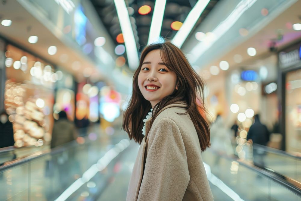 Korean woman happy photo photography.
