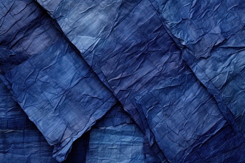 Coconut husk mulberry paper blue.