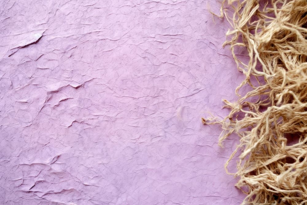 Plant fibre mulberry paper texture purple herbal.