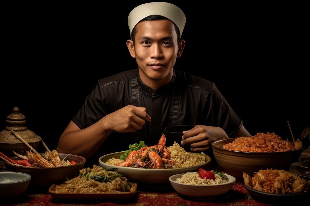 Indonesian person food invertebrate lobster.