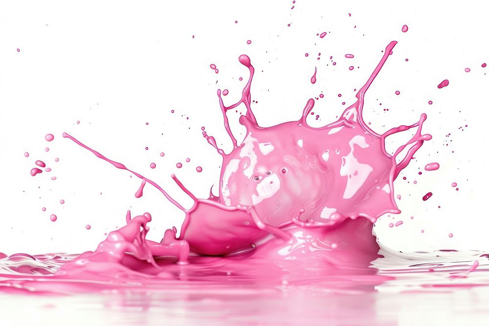 Backgrounds pink milk studio shot.