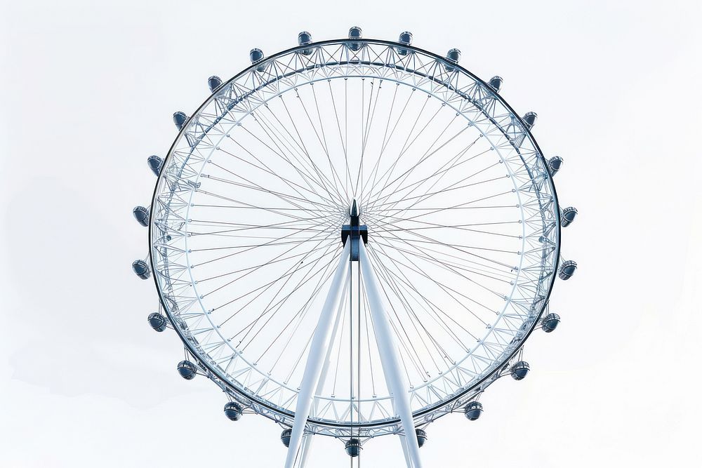 London eye wheel architecture outdoors.