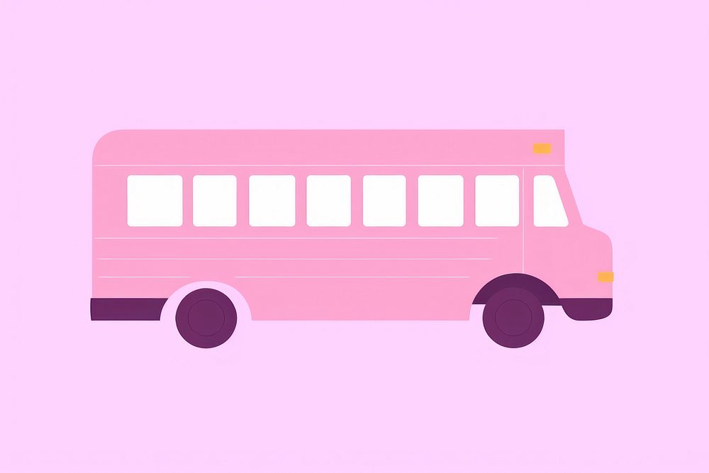 School bus vehicle minibus car.