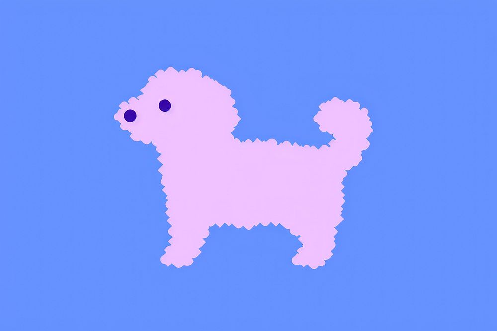 Puppy animal mammal poodle.