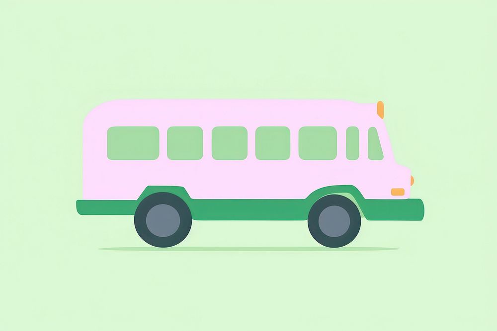 School bus vehicle minibus wheel.