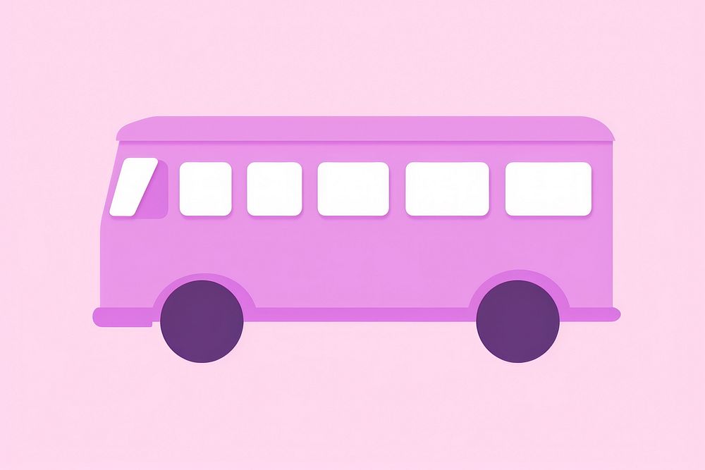 School bus vehicle minibus van.
