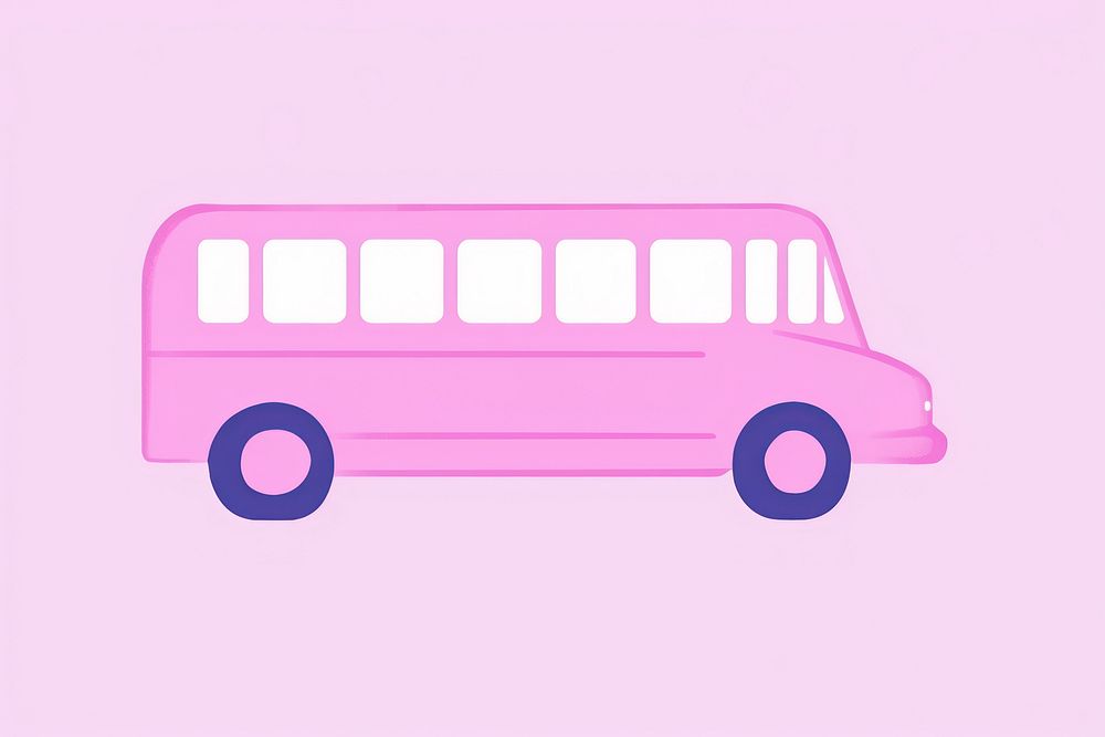 School bus vehicle minibus car.