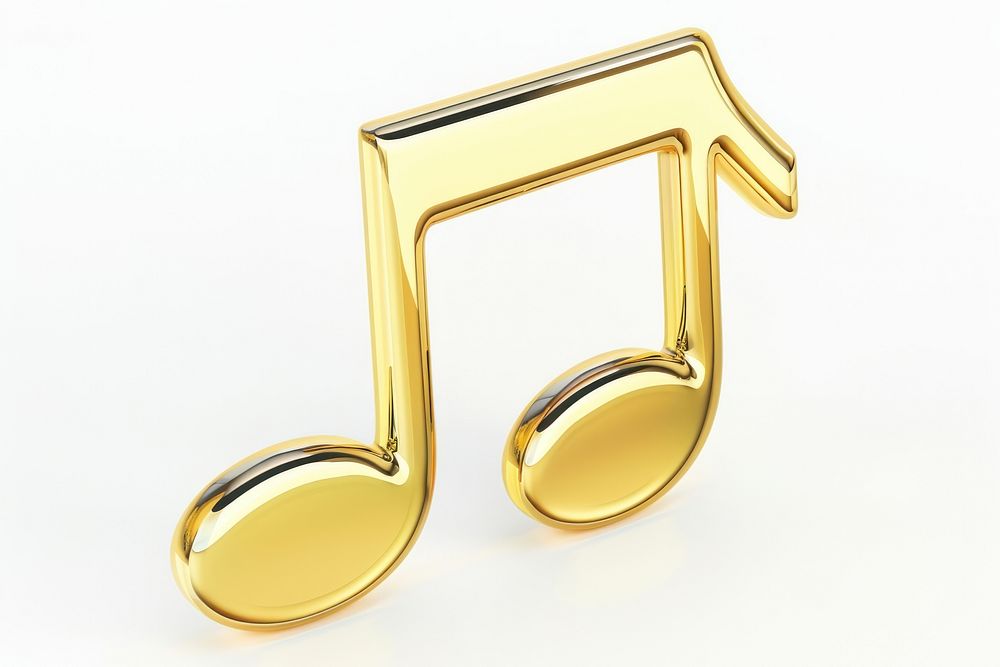 Musical Note Sheet gold jewelry number.