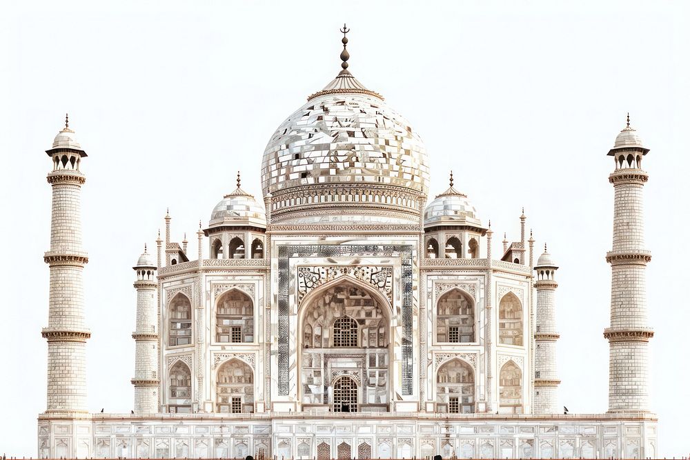 Taj Mahal architecture taj mahal landmark.