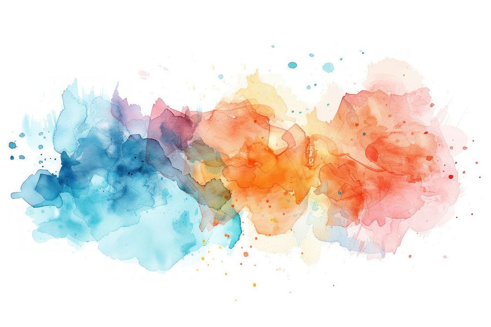 Watercolor Vector backgrounds painting paper.