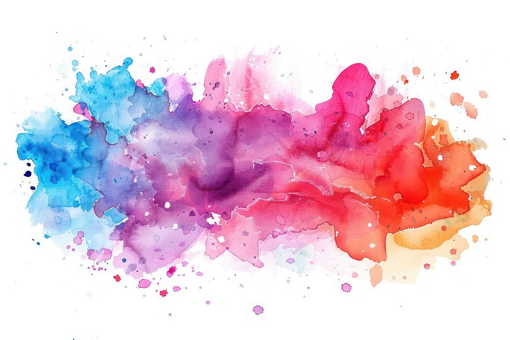 Watercolor Vector backgrounds painting purple.