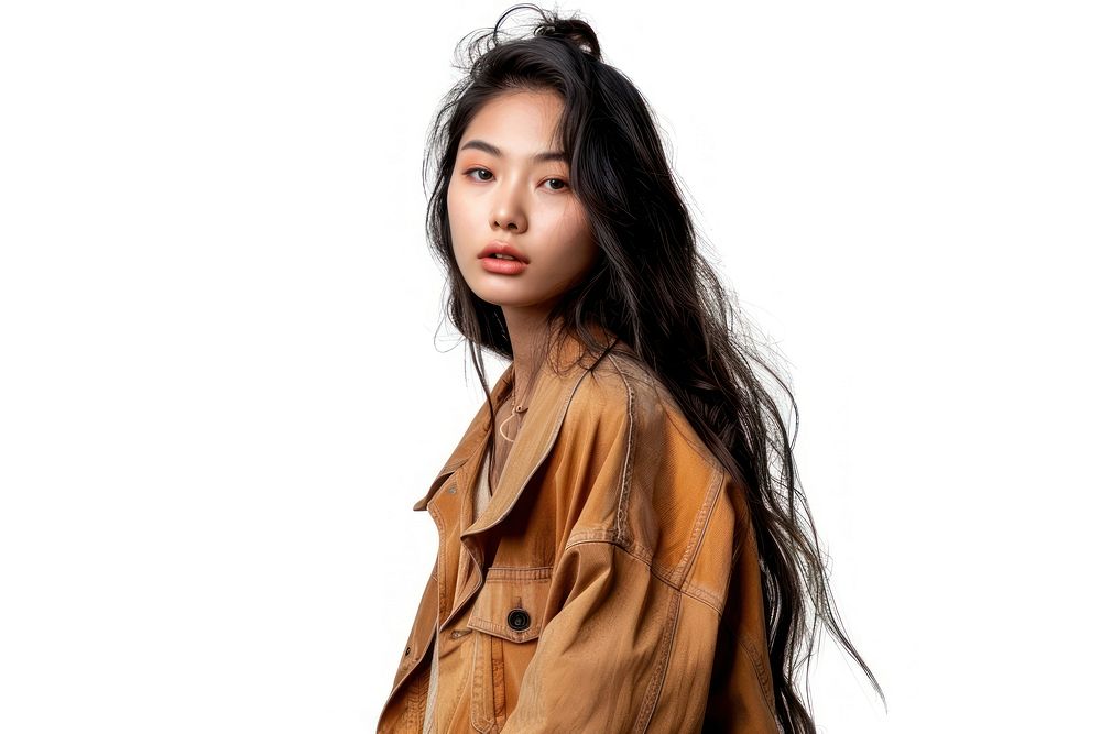 Asian woman photography clothing portrait.
