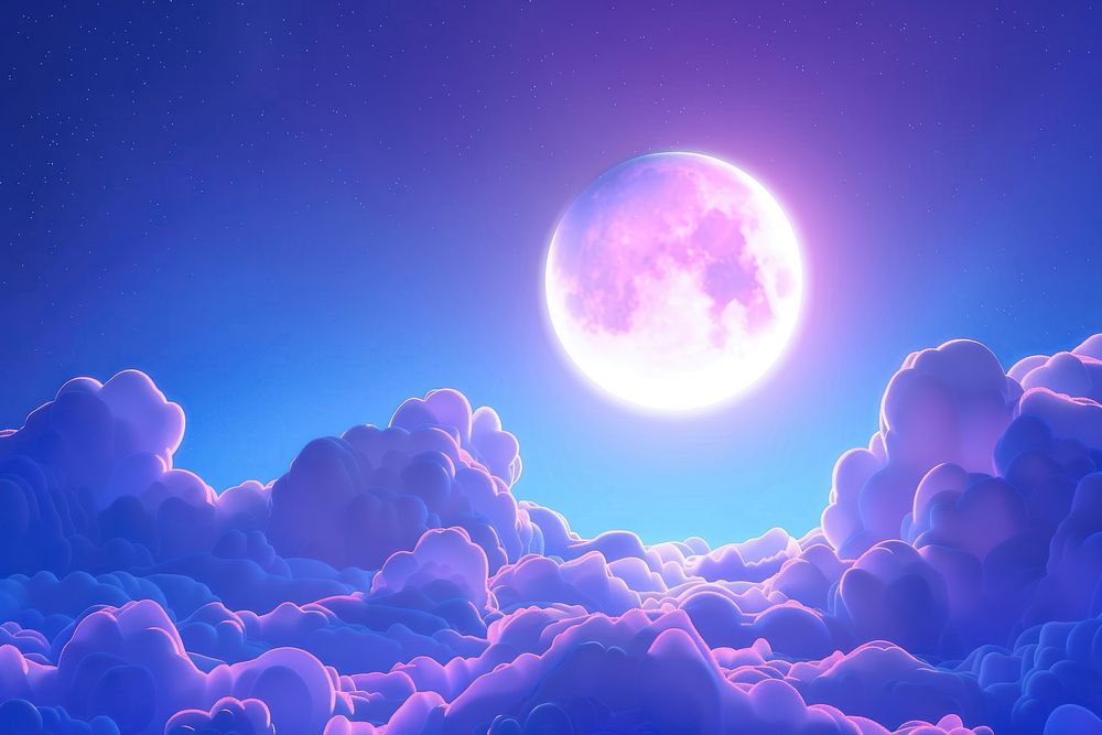 Cute moon background backgrounds astronomy outdoors.