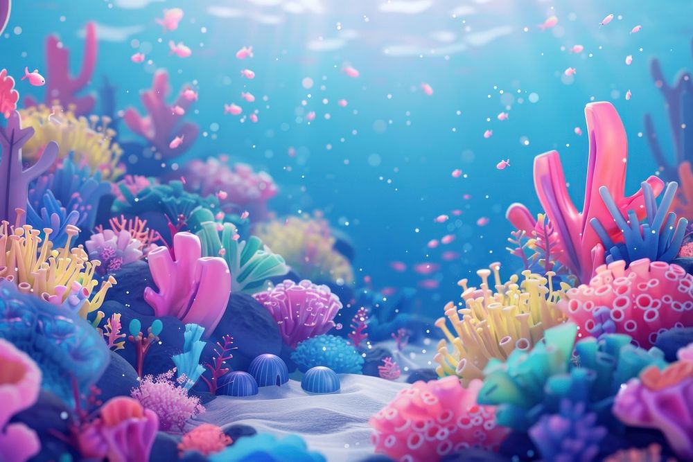 Cute beautiful corals underwater fantasy background backgrounds outdoors aquarium.