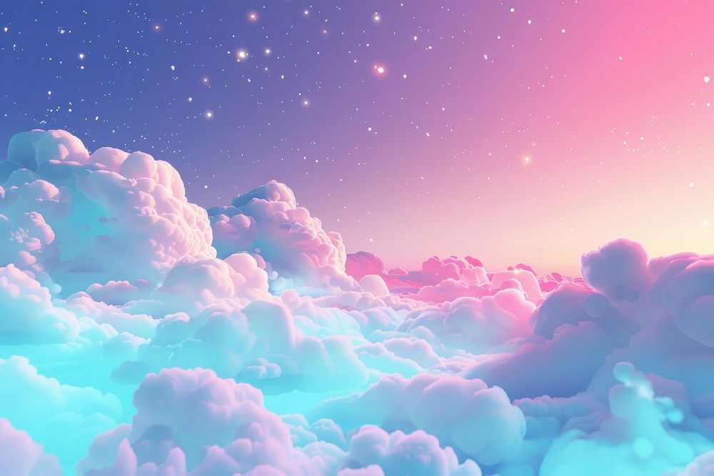Cute sky fantasy background backgrounds outdoors nature.