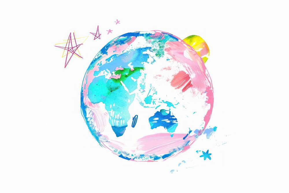 World sphere planet globe.