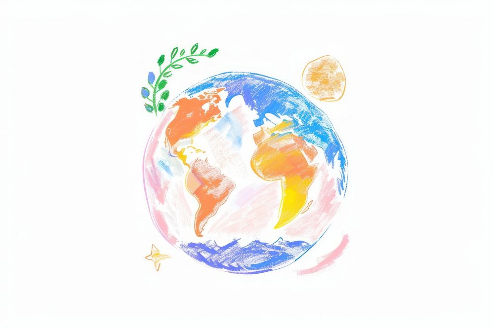 World planet globe space.
