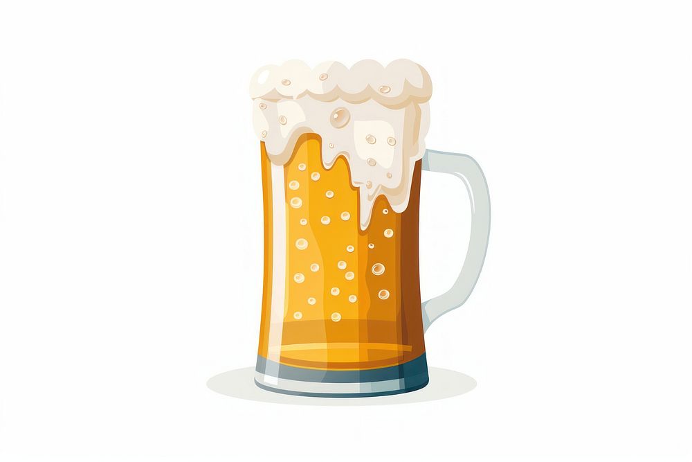 Beer Celebrate beer drink glass.
