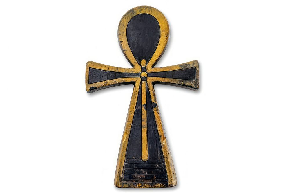 Egyptian Ankh crucifix symbol cross.