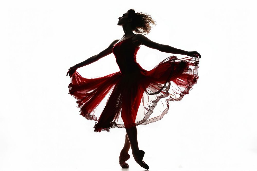 Italian dance recreation ballerina.