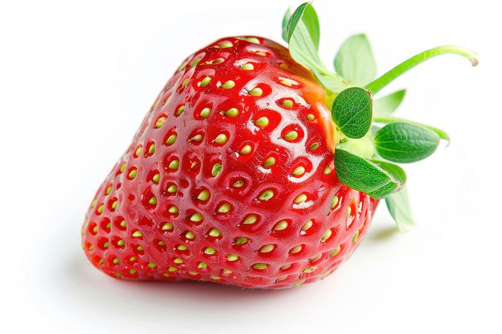 Fresh strawberry produce fruit plant.
