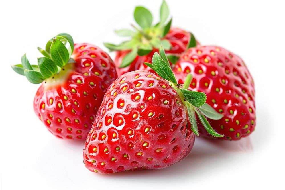 Fresh strawberry produce fruit plant.