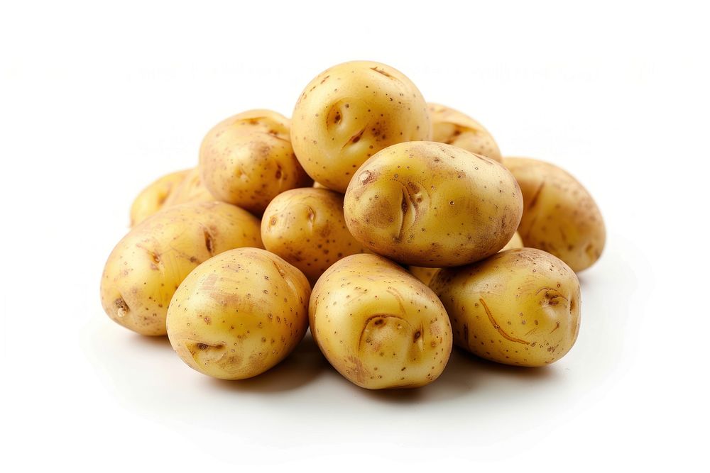 Potatoes vegetable produce plant.