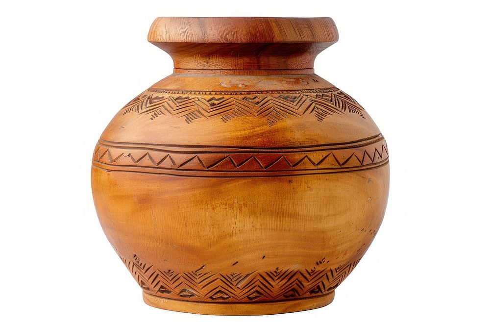 Geometric vase cookware football pottery.