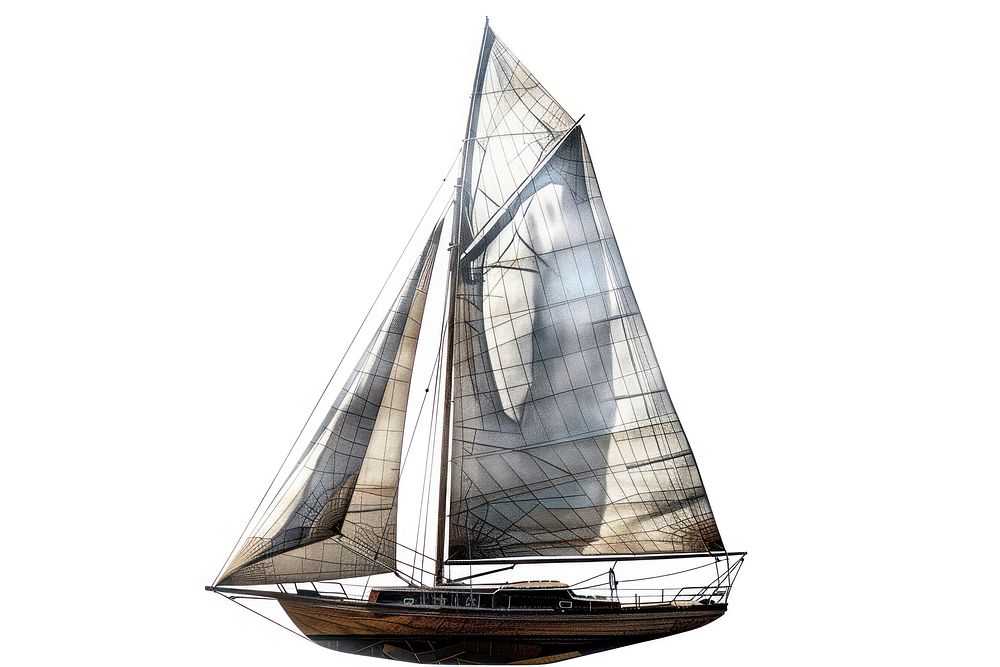 Geometric pattern Sailboat sailboat transportation.