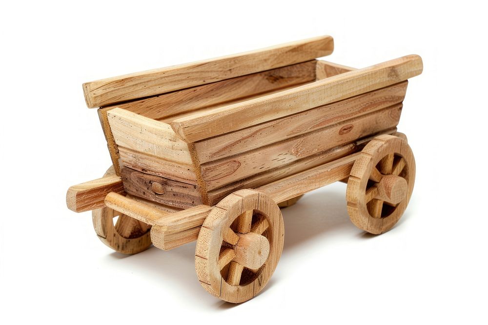 Wagon wagon wood transportation.