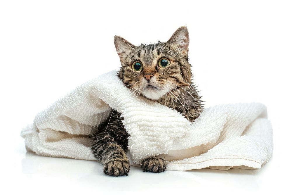 Blanket mammal animal kitten.