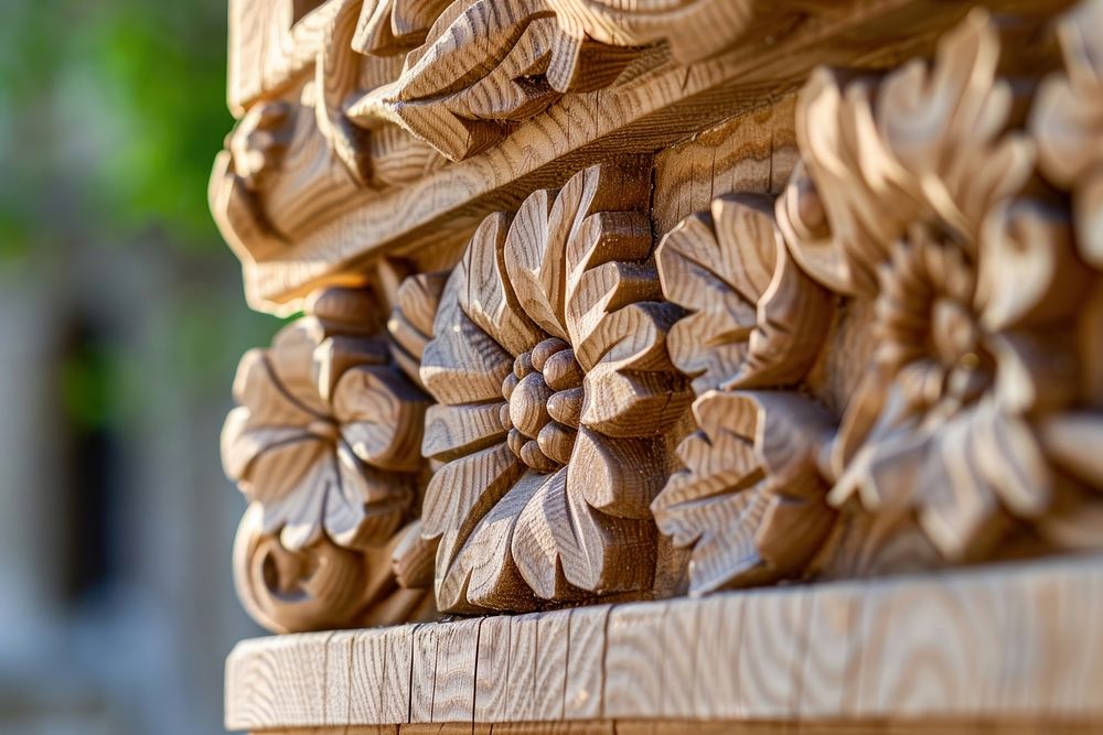 Wood art architecture woodworking.