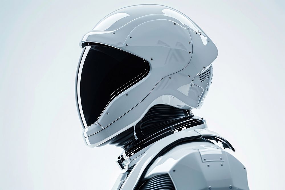 Astronaut suit helmet protection technology.