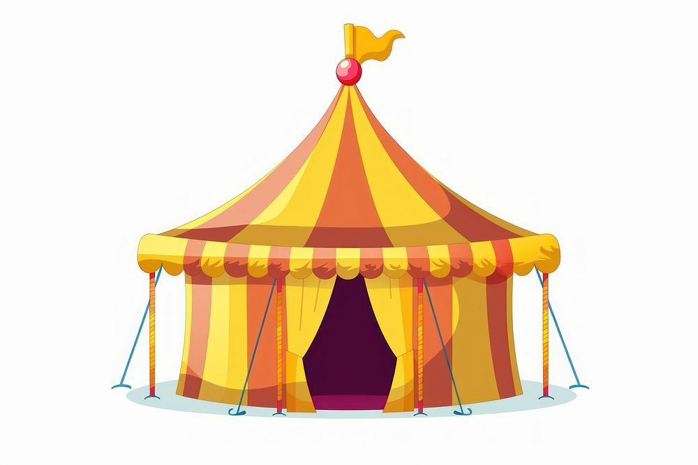 Circus carnival vintage circus tent celebration.