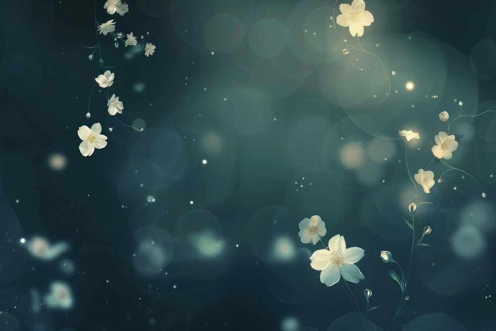 Abstract background flower graphics outdoors.