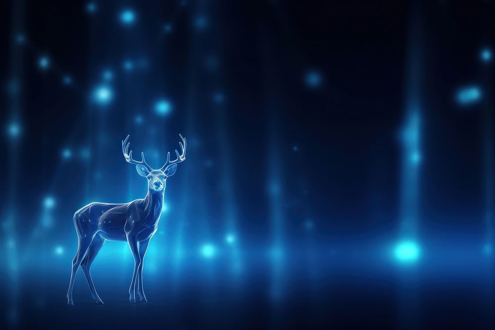 Digital abstract background animal lighting wildlife.