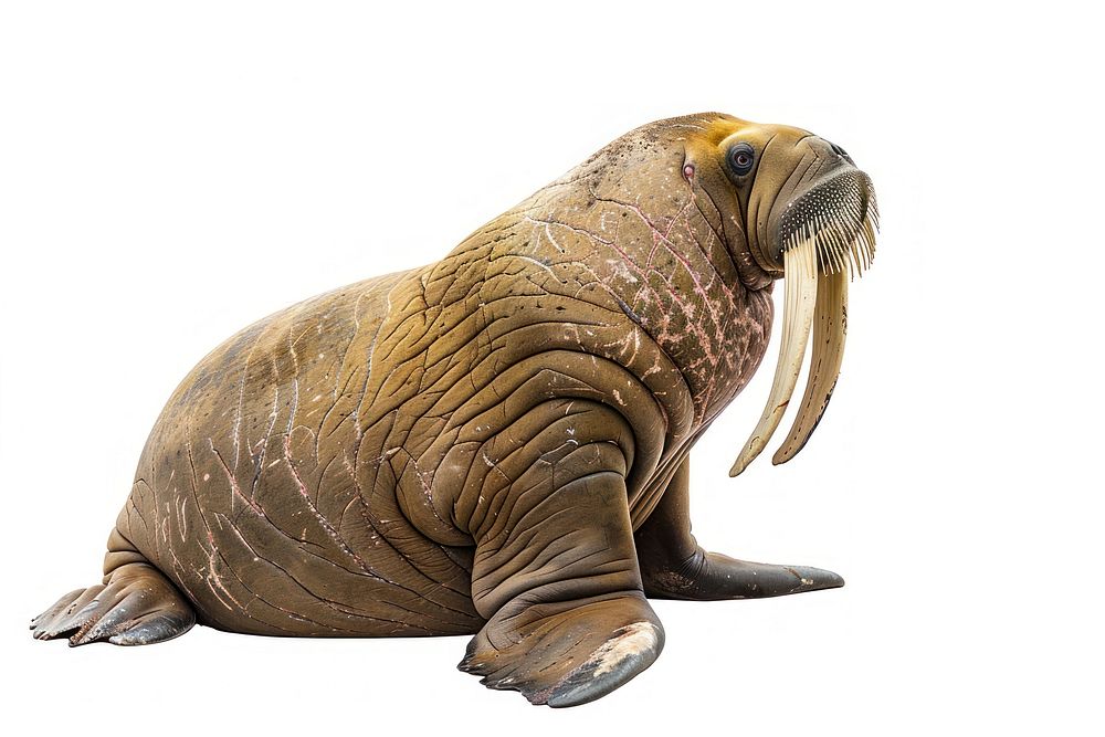 Walrus walrus reptile animal.