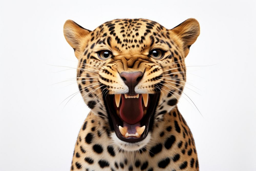 Smiling jaguar wildlife cheetah panther.