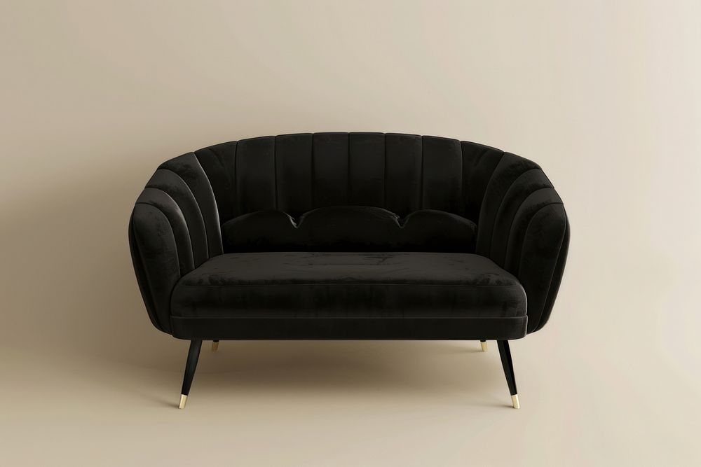 Tuxedo sofa furniture cushion chair.