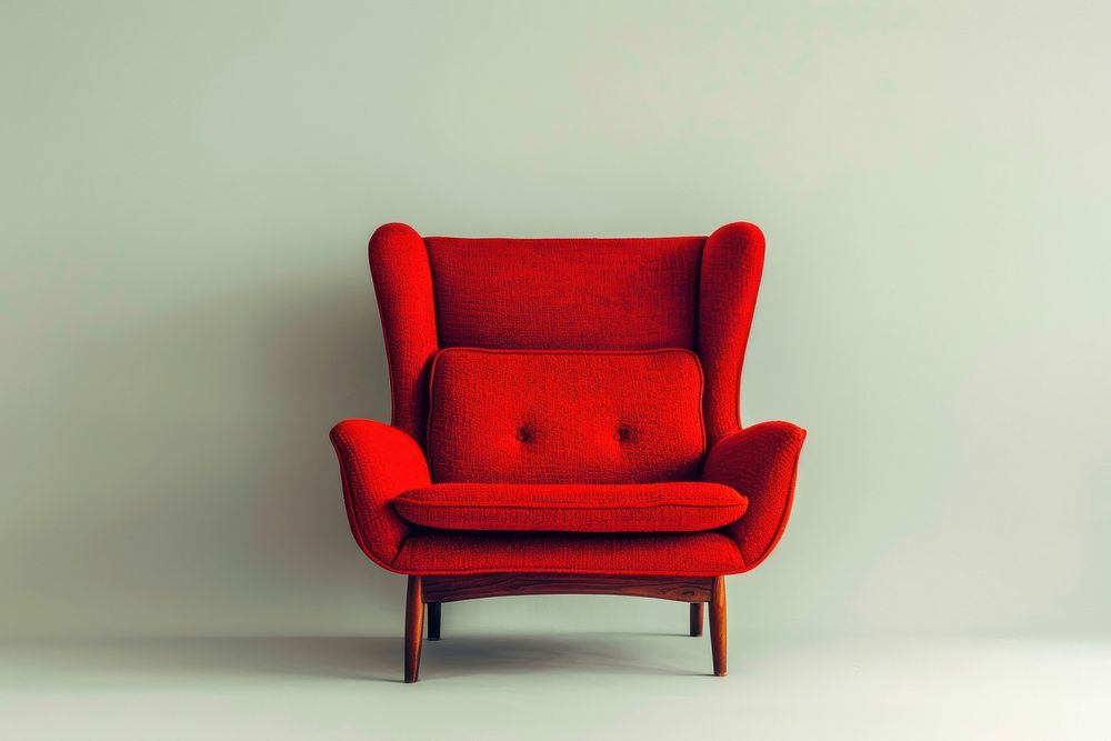 Modern chair furniture armchair comfortable.