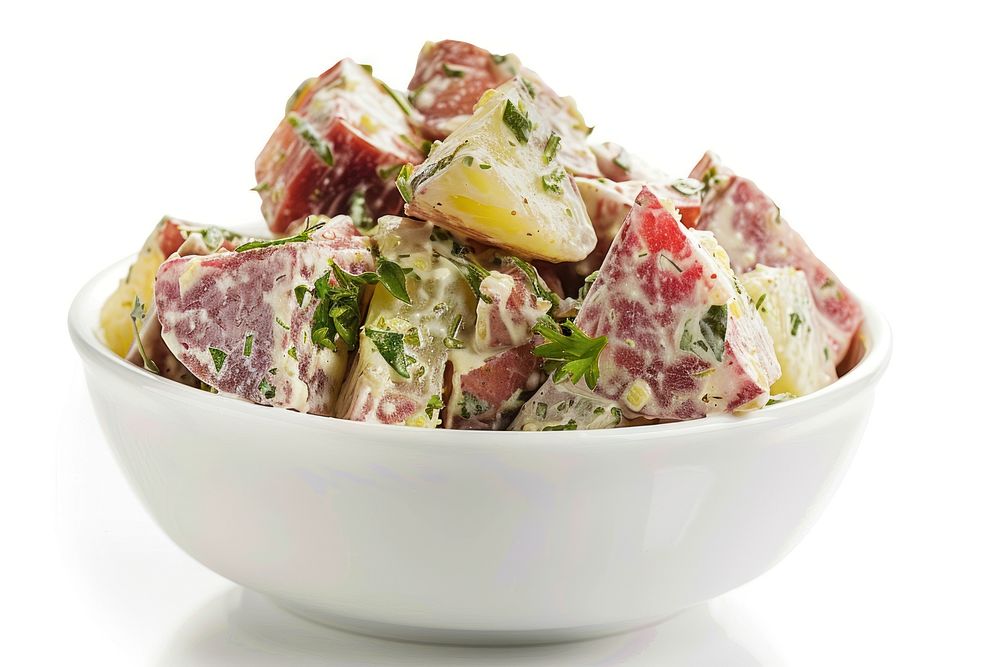 Potato Salad salad food meat.