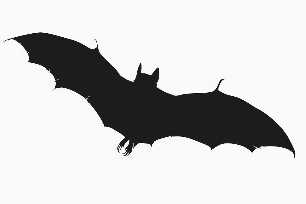 Bat silhouette clip art bat animal monochrome.