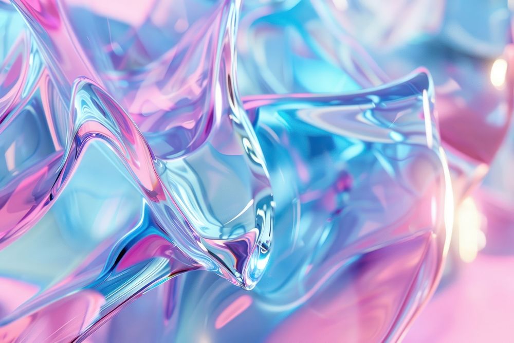 Abstract pink blue glass backgrounds purple pattern.