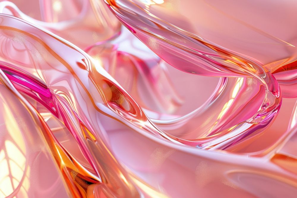Abstract pink gold glass backgrounds pattern fragility.
