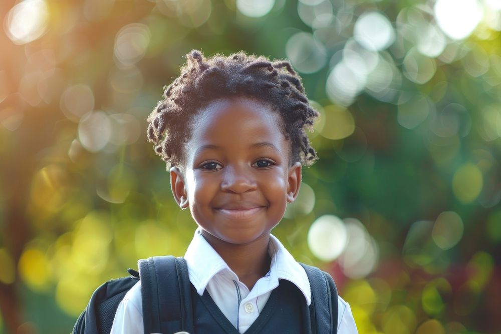 Cute little african american kid happy photo photography.
