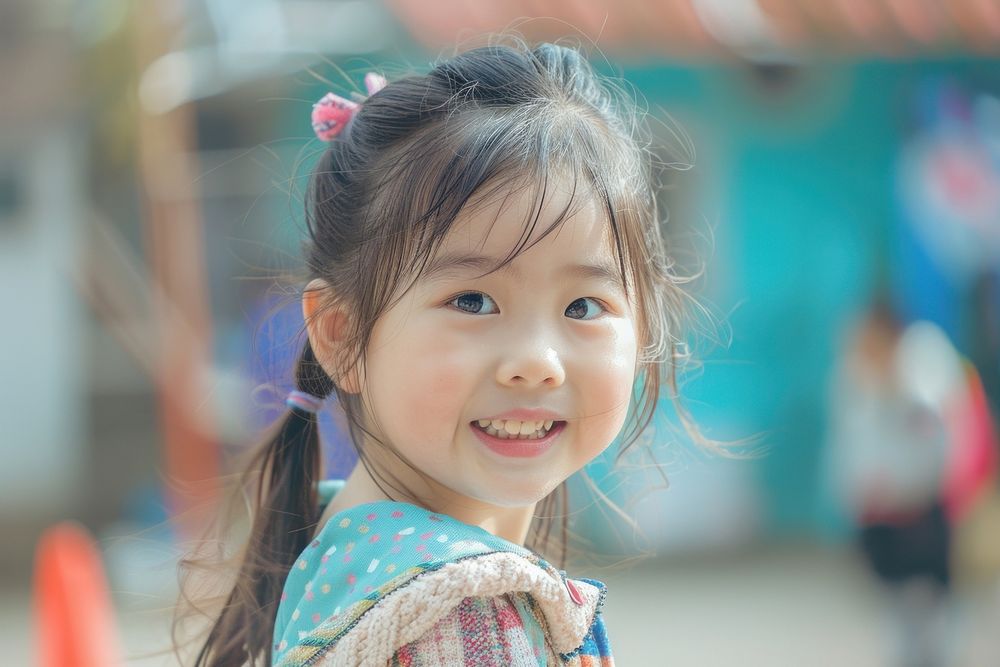 Cute little bristish girl happy photo photography.