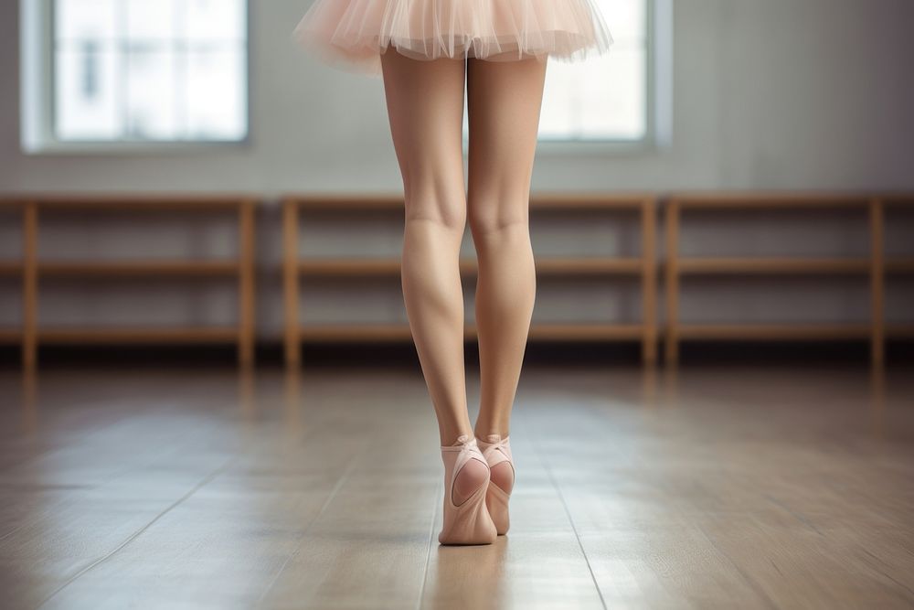 Ballerina Legs On Pointe Shoes dance recreation dancing.