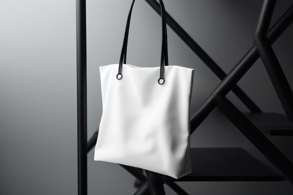 Tote bag white Mockup accessories accessory handbag.